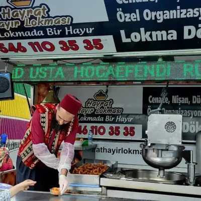 Mobil lokmacı arabası ile İstanbul’da hızlı ve hijyenik lokma döktürme hizmeti