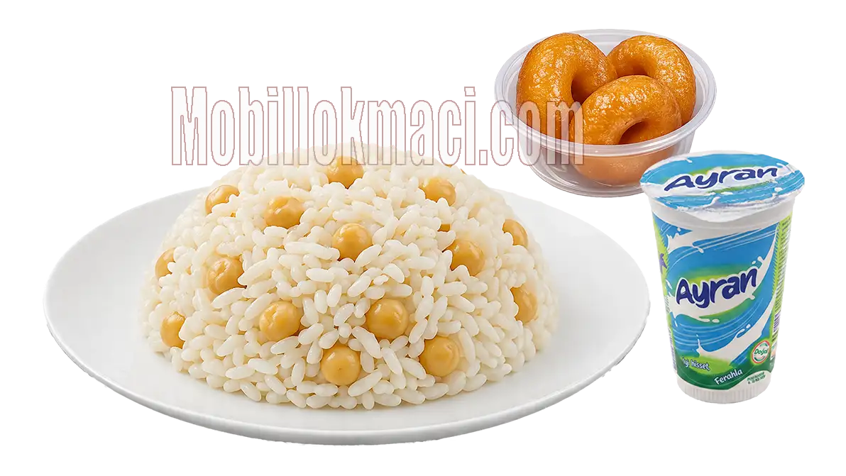 Nohutlu Mevlüt Pilavı Lokma Menü